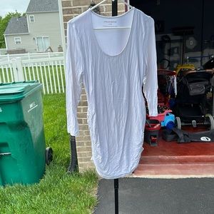 A pea in the maternity top